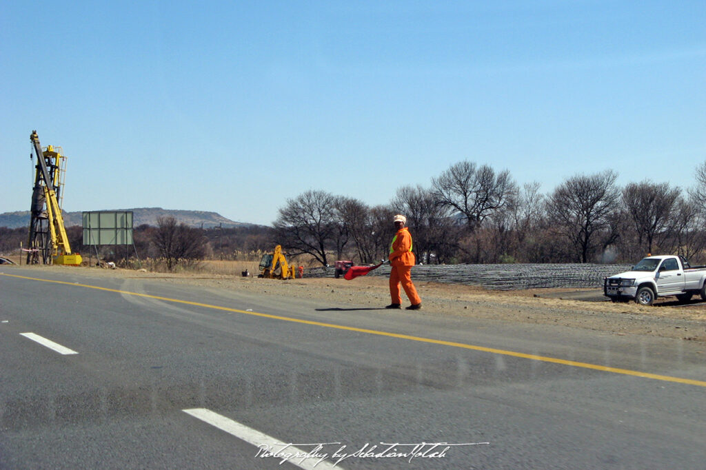 South Africa Johannesburg to Bloemfontein N1 Roadworks Photo by Sebastian Motsch