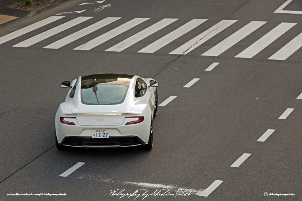 Aston Martin near Prince Hotel Tokyo Japan Drive-by Snapshots by Sebastian Motsch