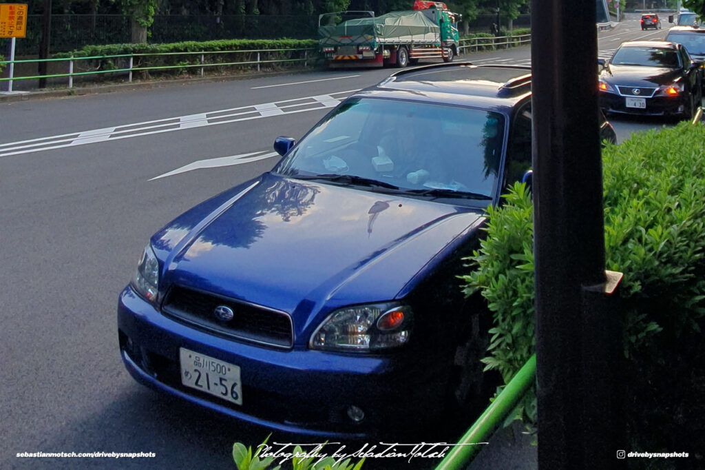 Subaru Legacy Wagon Spec-B near Prince Hotel Tokyo Japan Drive-by Snapshots by Sebastian Motsch