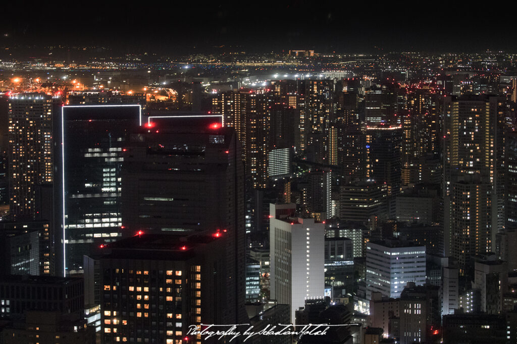 Tokyo skyline seen from Tokyo Tower Japan by Sebastian Motsch