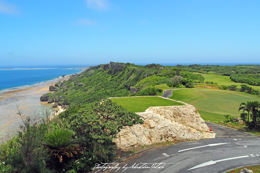 Yoshino Coastline Golf Course Miyako-jima Japan by Sebastian Motsch