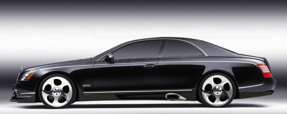 Maybach 57S Coupé Photoshop by Sebastian Motsch