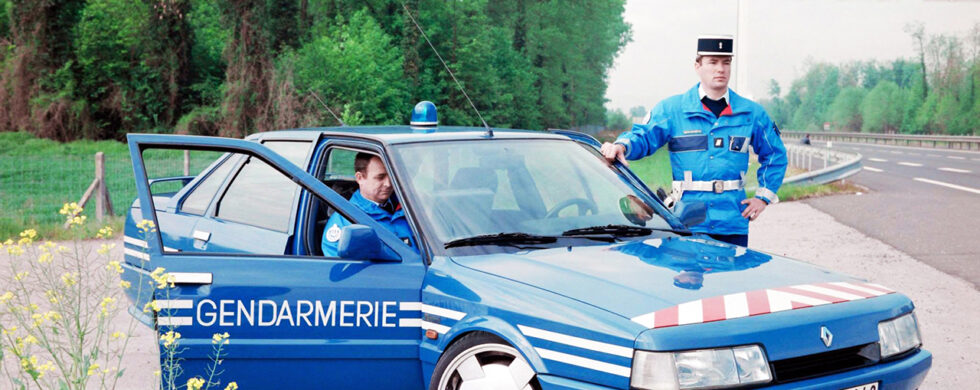 Renault R21 Turbo quadra Gendarmerie Photoshop by Sebastian Motsch
