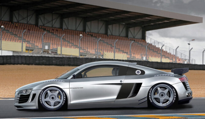 Audi R8 Racecar Photoshop Chop by Sebastian Motsch