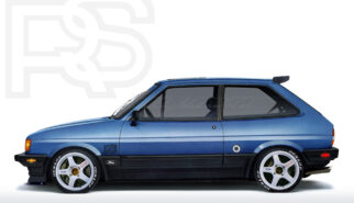 Ford Fiesta Mk1 Ghia RS Photoshop Chop by Sebastian Motsch