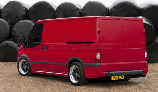 Ford Transit Mk3 L1 H1 Sport Van Photoshop by Sebastian Motsch