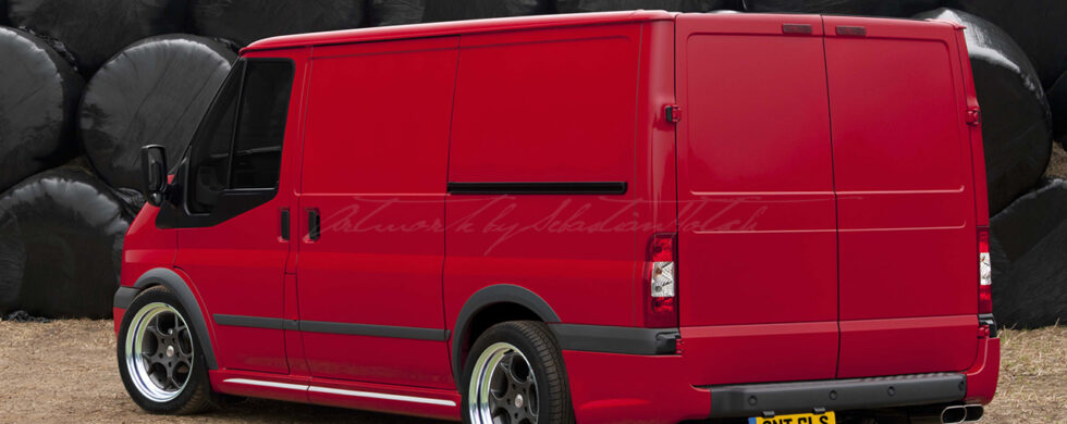 Ford Transit Mk3 L1 H1 Sport Van Photoshop by Sebastian Motsch