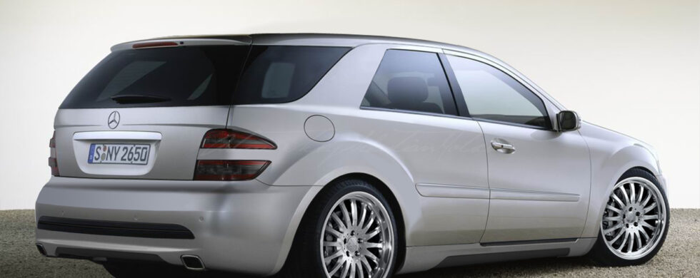 Mercedes-Benz MLC-Class Concept Car Photoshop by Sebastian Motsch