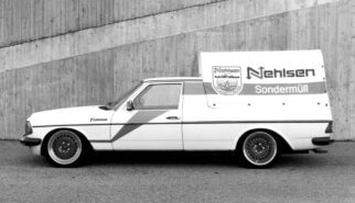 Mercedes-Benz S123 240D Pick-up Baumgartner Photoshop by Sebastian Motsch