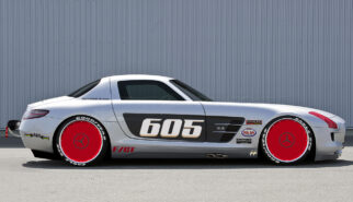 Mercedes-Benz SLS Bonneville LSR Special Photoshop by Sebastian Motsch