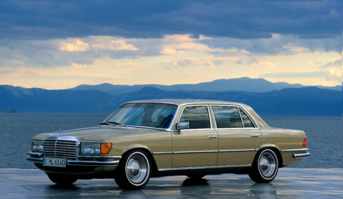 Mercedes-Benz W116 Custom Topchop Photoshop by Sebastian Motsch
