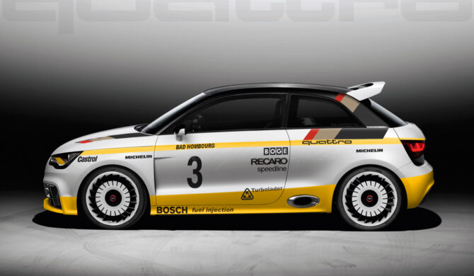 Audi A1 Clubsport Concept Livery Design by Sebastian Motsch