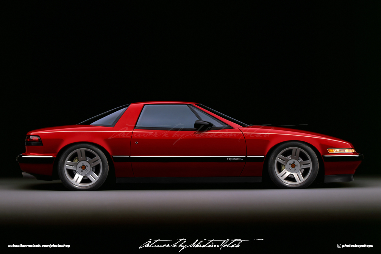 Buick Reatta V8 RWD Photoshop by Sebastian Motsch