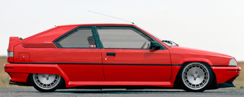 Citroen BX 16S Coupe Conversion Photoshop by Sebastian Motsch