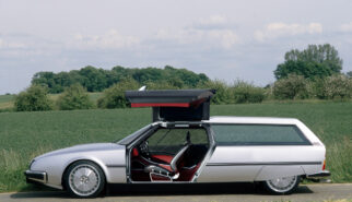 Citroen CX Shooting Break Gullwing Photoshop by Sebastian Motsch