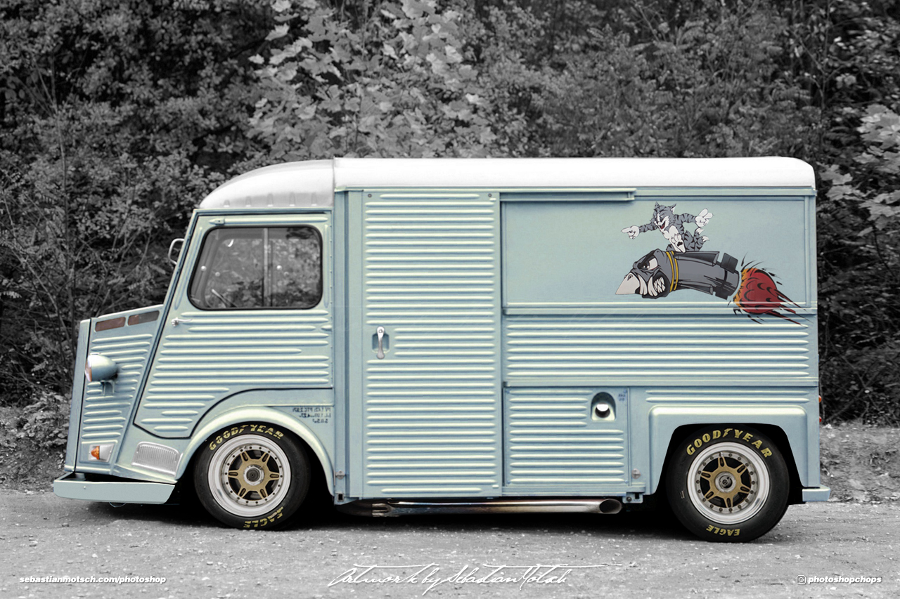 Citroen HY V8 Custom Van Photoshop by Sebastian Motsch