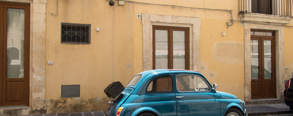 FIAT 500 in Noto Italia Drive-by Snapshots by Sebastian Motsch