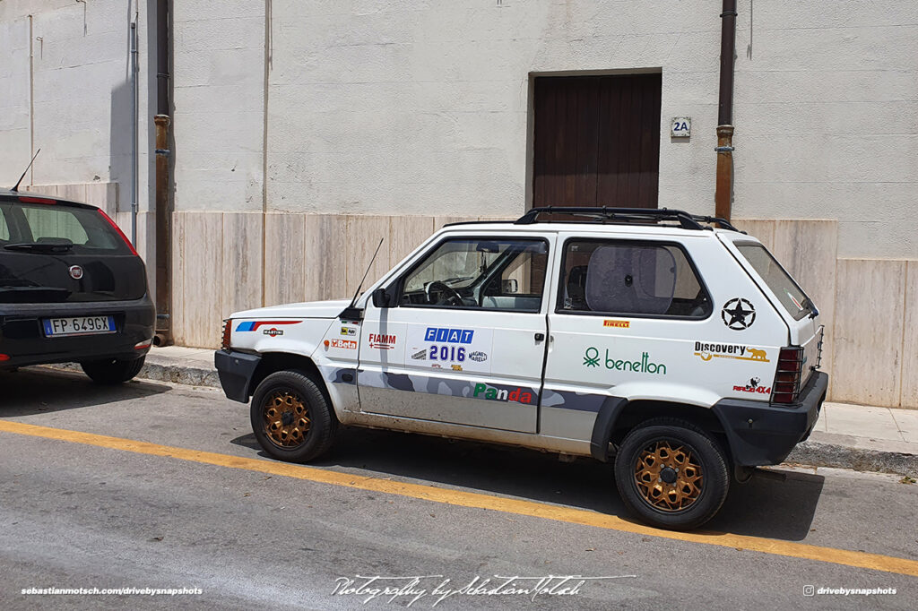 FIAT Panda Mk1 Benetton in Palermo Italia Drive-by Snapshots by Sebastian Motsch