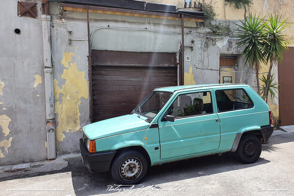 FIAT Panda Mk1 Verde in Palermo Italia Drive-by Snapshots by Sebastian Motsch