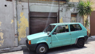 FIAT Panda Mk1 Verde in Palermo Italia Drive-by Snapshots by Sebastian Motsch