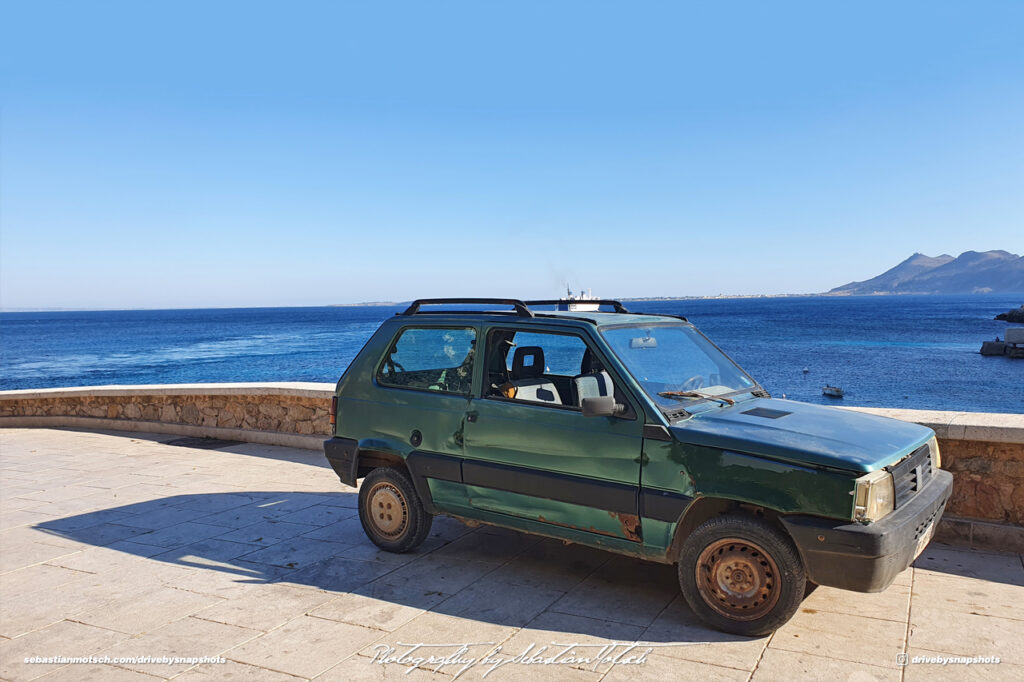 FIAT Panda Mk1 at Isola de Levanzo Italia Drive-by Snapshots by Sebastian Motsch