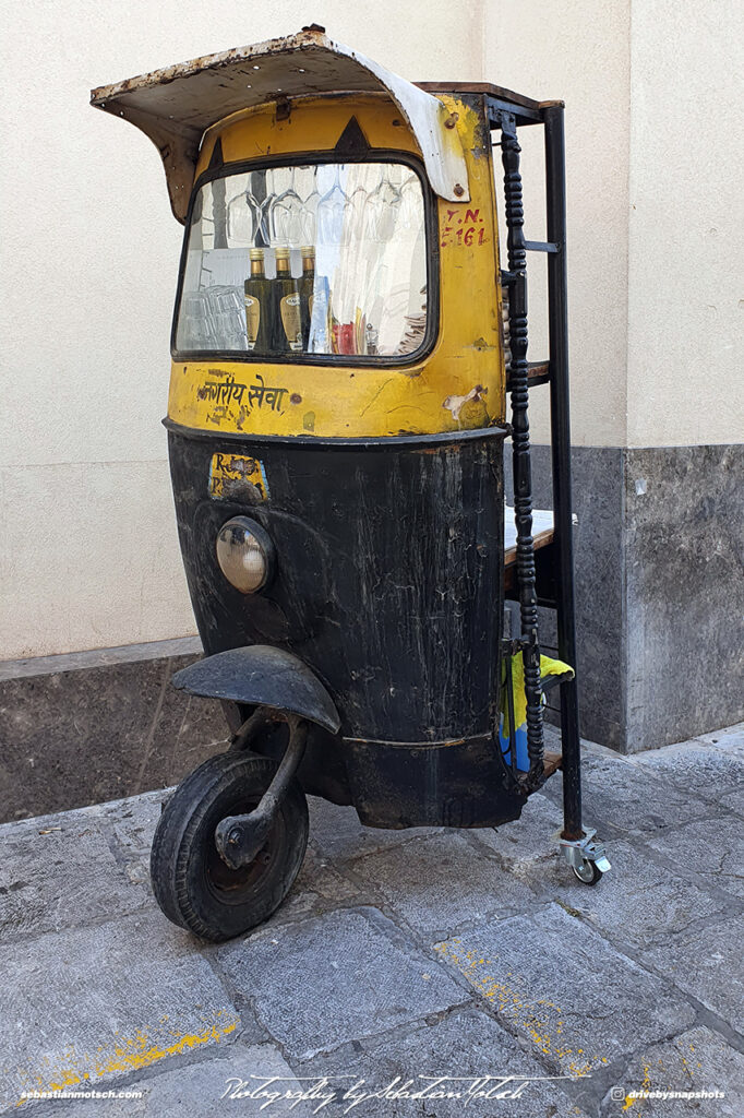 Indian Tuktuk in Palermo Italia Drive-by Snapshots by Sebastian Motsch