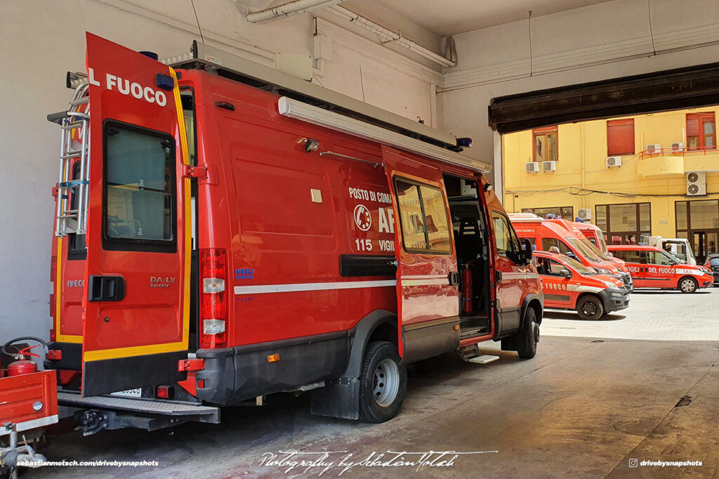 Iveco Daily Vigili del Fuoco Palermo Italia Drive-by Snapshots by Sebastian Motsch