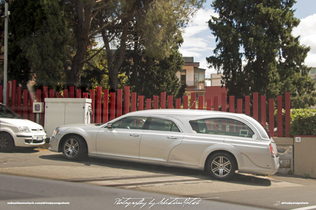 Lancia Thema Hearse in Catania Italia Drive-by Snapshots by Sebastian Motsch