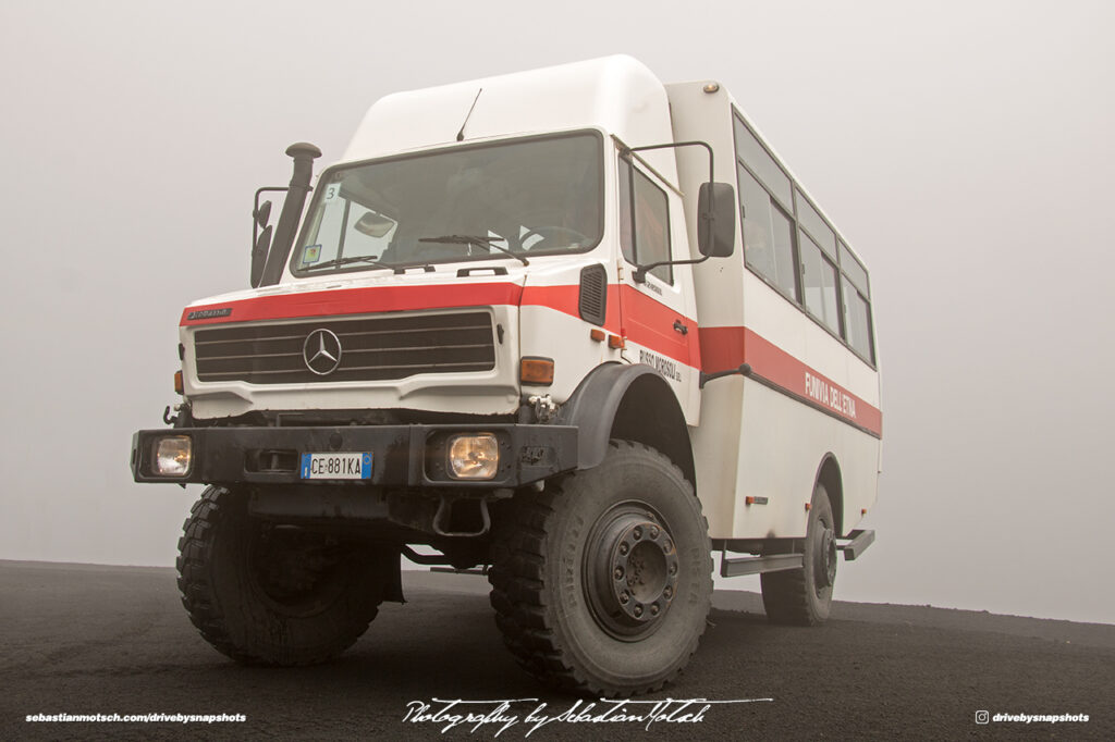 Mercedes-Benz U2450L Monte Etna Italia Drive-by Snapshots by Sebastian Motsch