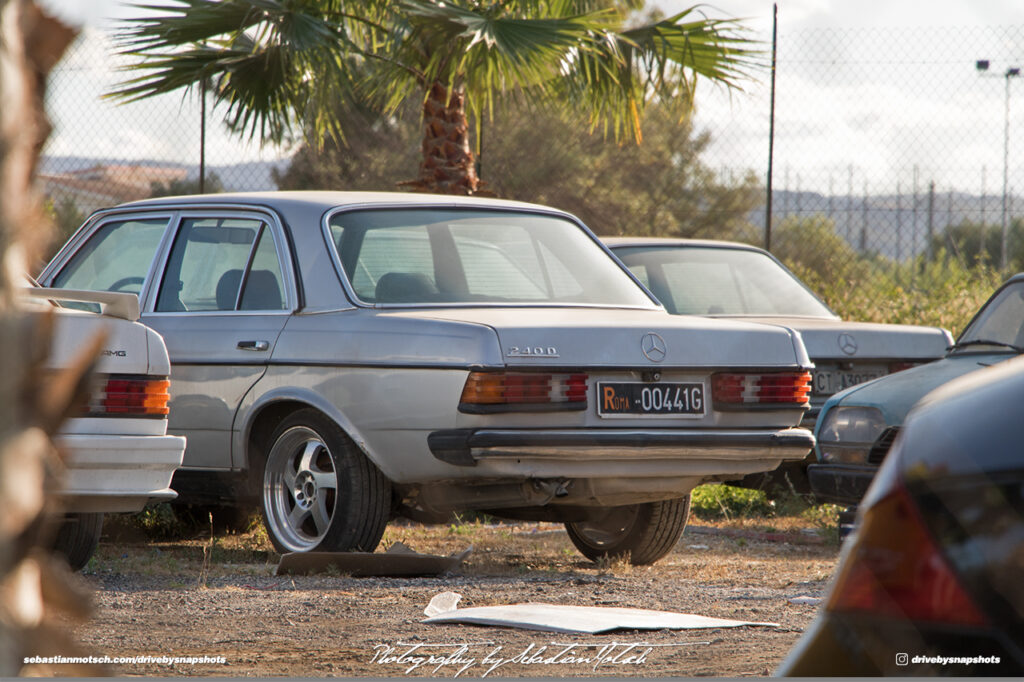 Mercedes-Benz W123 240D AMG Italia Drive-by Snapshots by Sebastian Motsch