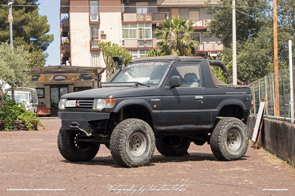 Mitsubishi Pajero SWB 4x4 in Catania Italia Drive-by Snapshots by Sebastian Mot