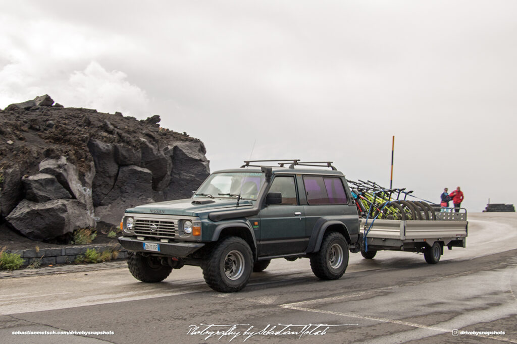 Nissan Patrol Y60 SWB at Monte Etna Italia Drive-by Snapshots by Sebastian Motsch