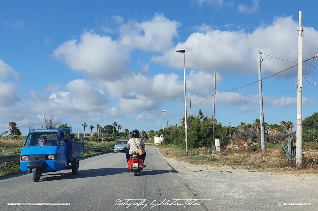 Piaggio Vespa Ape Sicilia Italia Drive-by Snapshots by Sebastian Motsch