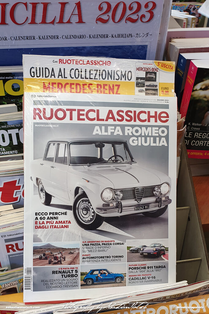 Ruoteclassiche Magazine in Palermo Italia Drive-by Snapshots by Sebastian Motsch