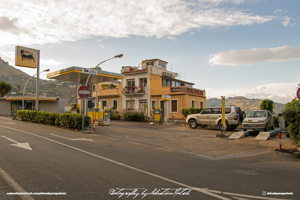 Stazione Eni Taormina Italia Drive-by Snapshots by Sebastian Motsch