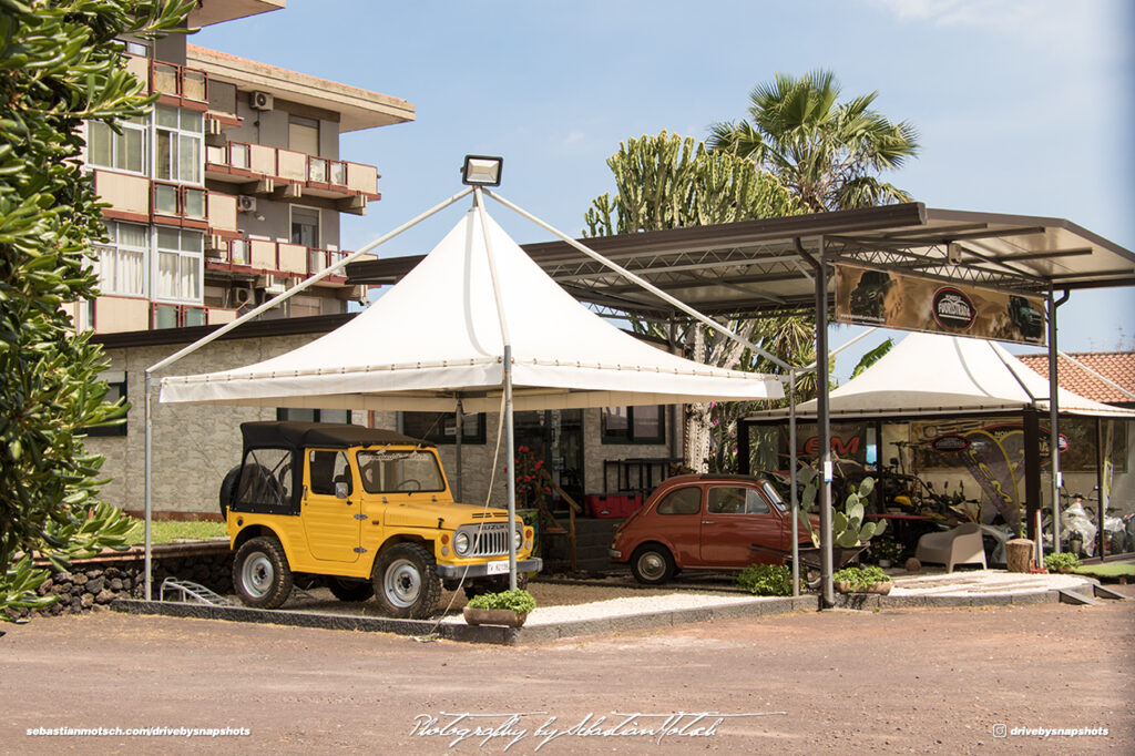 Suzuki LJ 4x4 and FIAT 500 in Catania Italia Drive-by Snapshots by Sebastian Mo