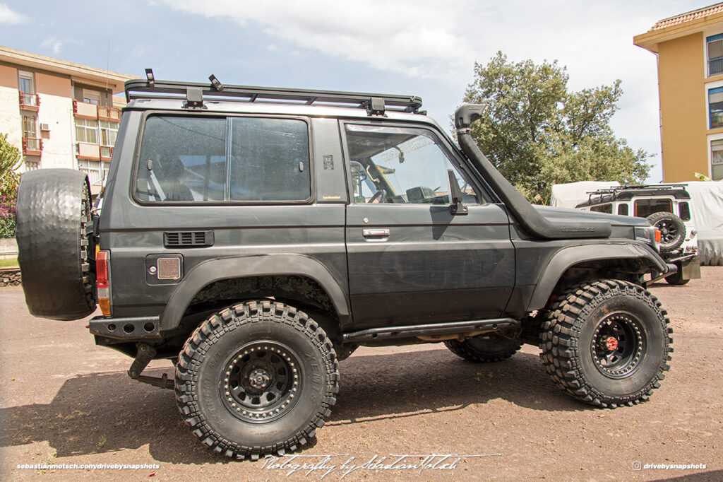 Toyota LandCruiser LJ70 4x4 in Catania Italia Drive-by Snapshots by Sebastian M