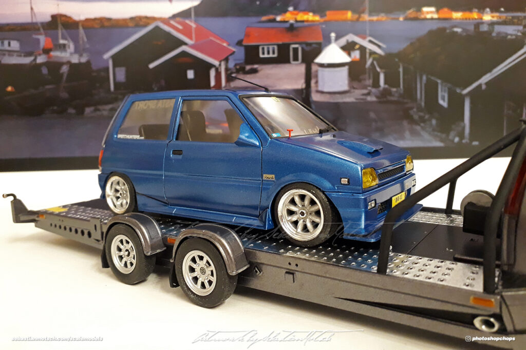 Daihatsu Mira TR-XX Scale Model by Sebastian Motsch