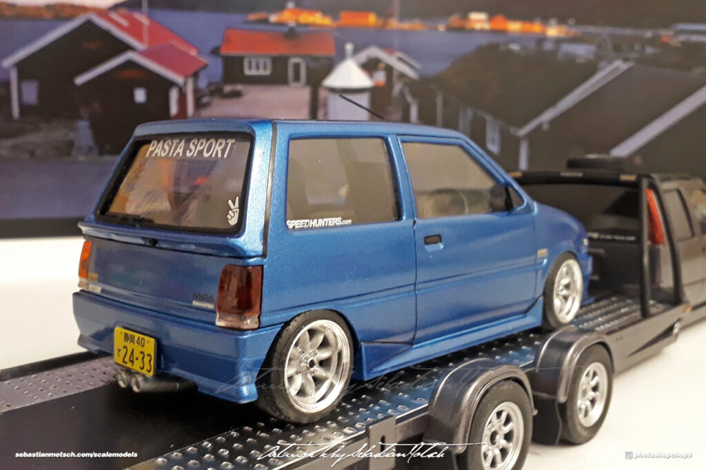 Daihatsu Mira TR-XX Scale Model by Sebastian Motsch