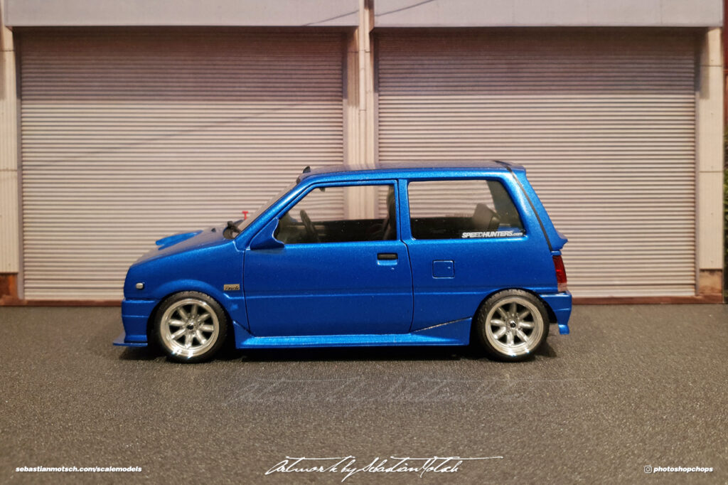 Daihatsu Mira TR-XX Scale Model by Sebastian Motsch