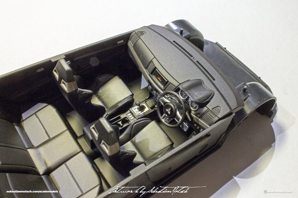 Mitsubishi Lancer Evo X Scale Model by Sebastian Motsch