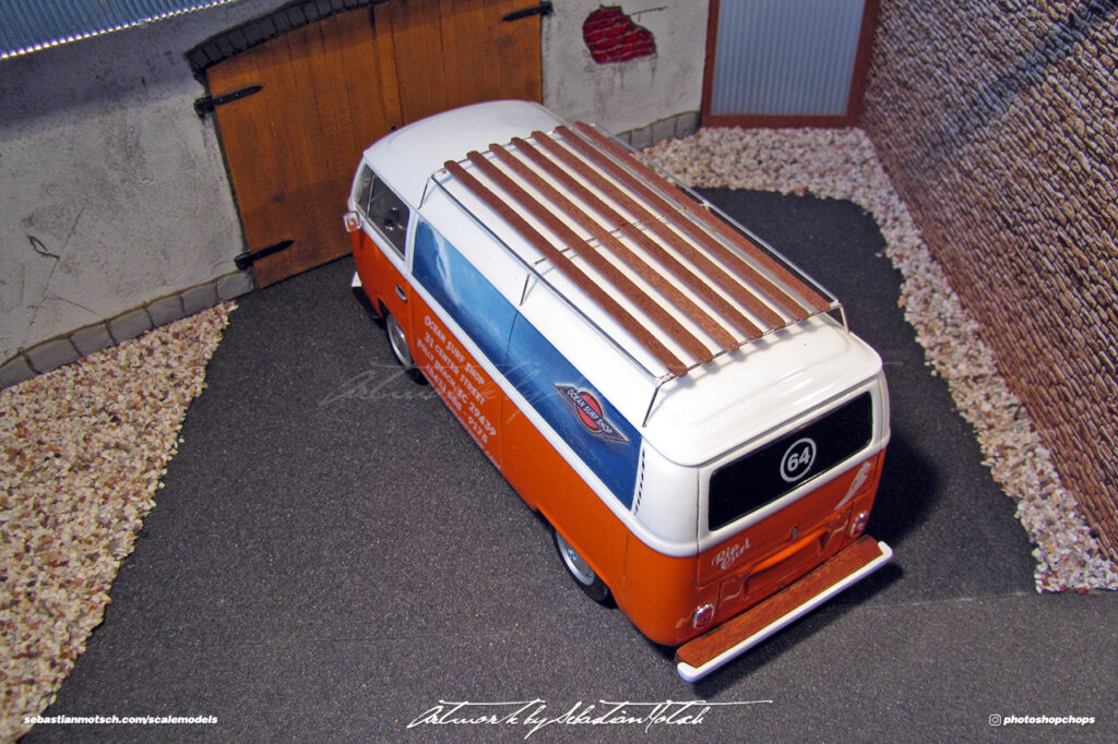 Volkswagen T2a Panel Van Surf Scalemodels by Sebastian Motsch