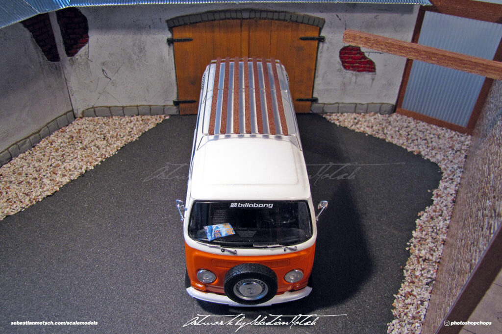 Volkswagen T2a Panel Van Surf Scalemodels by Sebastian Motsch