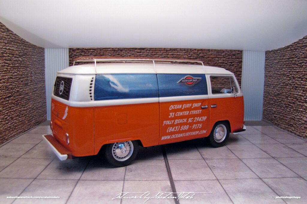 Volkswagen T2a Panel Van Surf Scalemodels by Sebastian Motsch