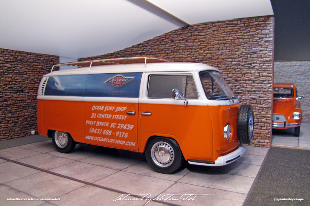 Volkswagen T2a Panel Van Surf Scalemodels by Sebastian Motsch