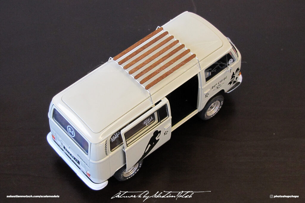 Volkswagen T2a Syncro Surf Scale Model by Sebastian Motsch