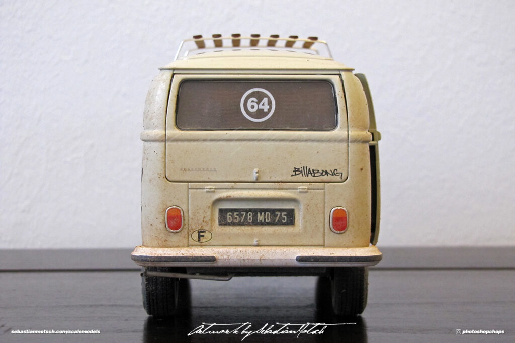 Volkswagen T2a Syncro Surf Scale Model by Sebastian Motsch