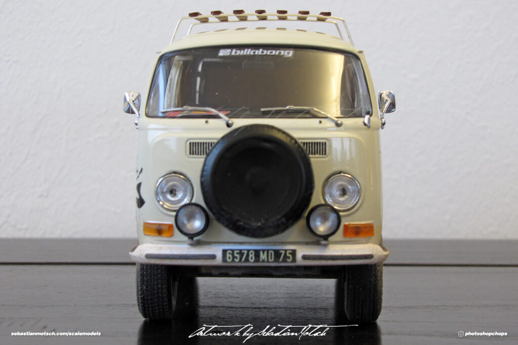 Volkswagen T2a Syncro Surf Scale Model by Sebastian Motsch