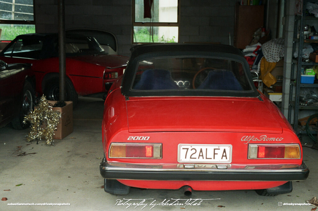 1972 Alfa Romeo Spider in New Zealand Drive-by Snapshots by Sebastian Motsch
