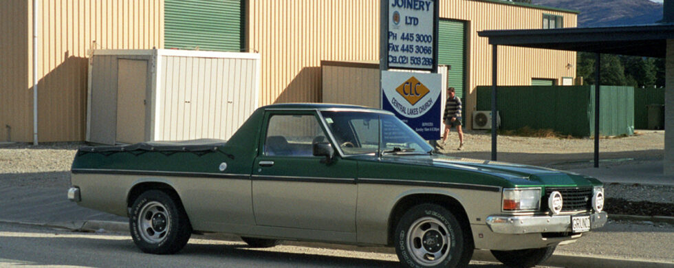 Holden UTE in Cromwell New Zealand Drive-by Snapshots by Sebastian Motsch